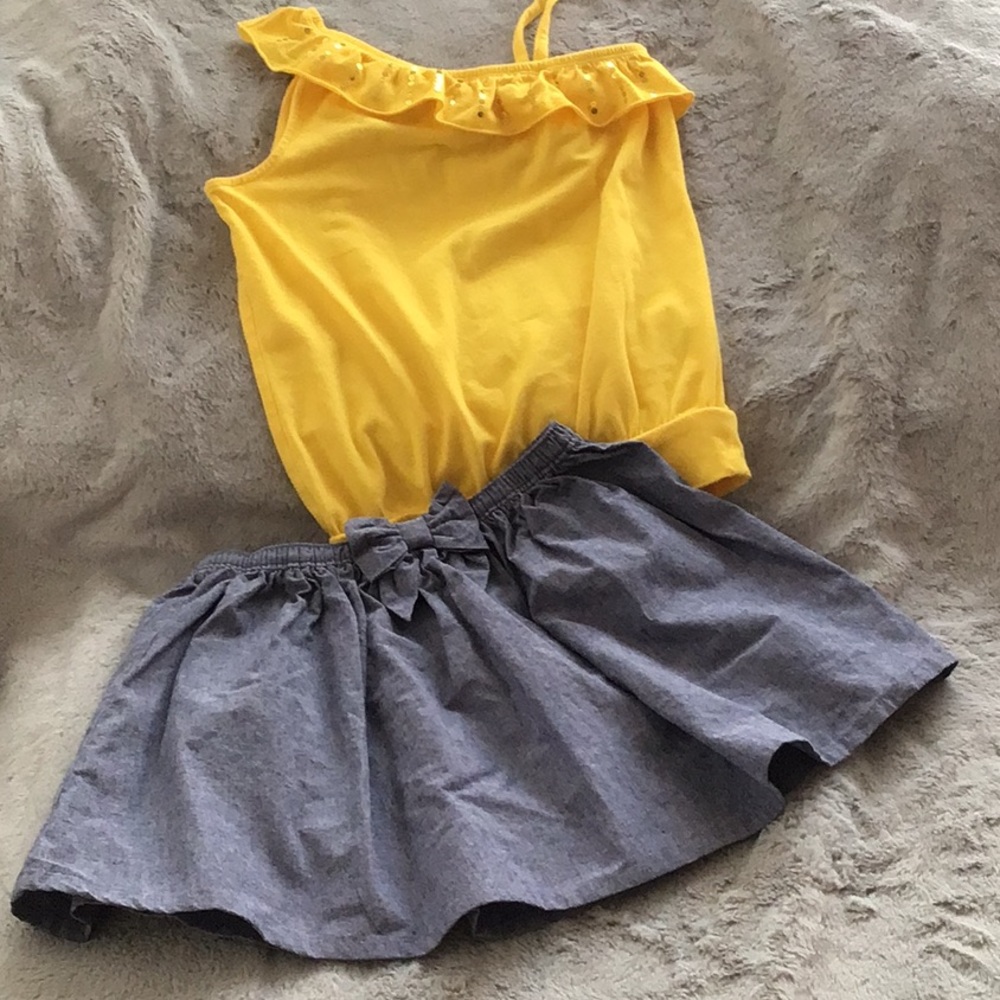 👑 Skirt and top